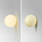 Milo Pastel Glass Orb Wall Sconce