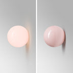 Milo Pastel Glass Orb Wall Sconce