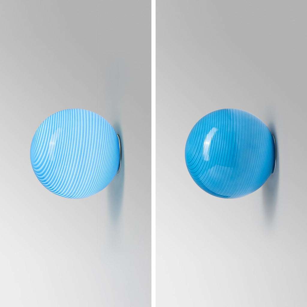 Milo Pastel Glass Orb Wall Sconce