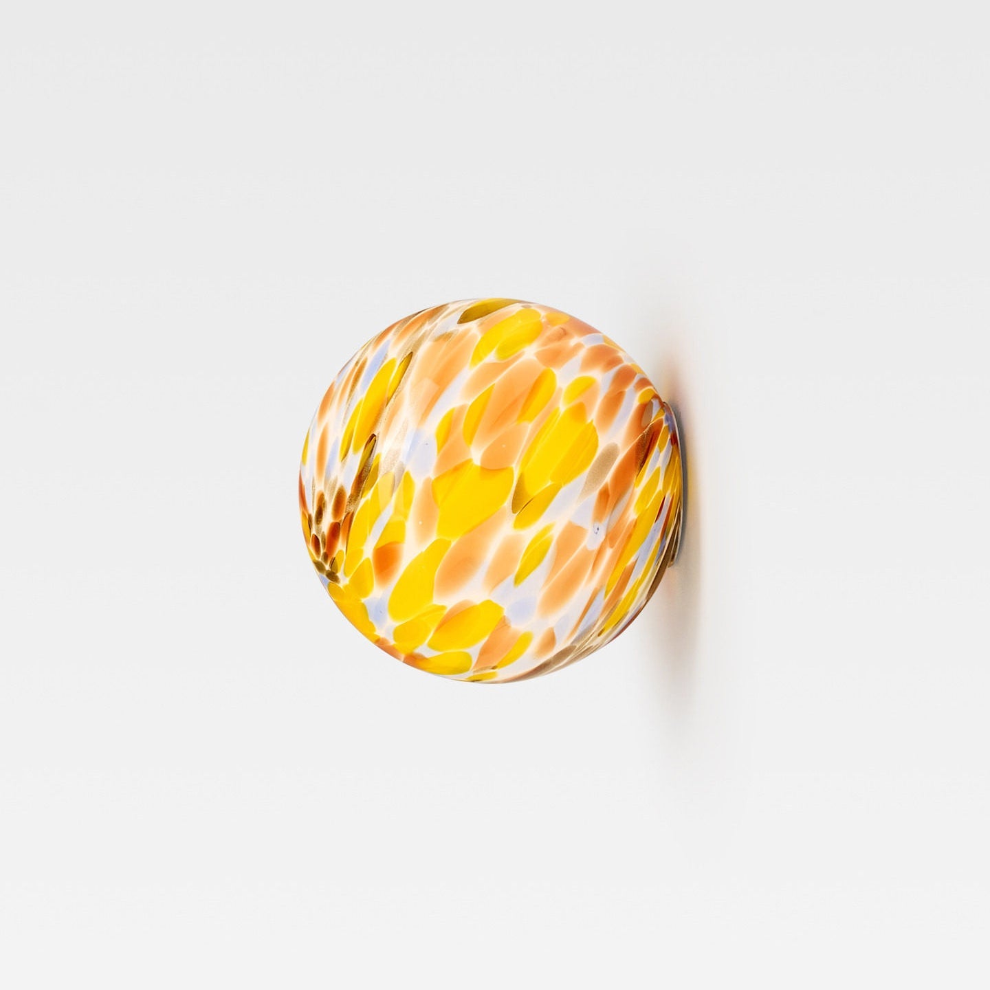 Milo Pastel Glass Orb Wall Sconce