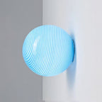 Milo Pastel Glass Orb Wall Sconce