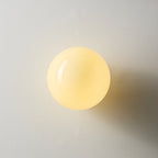Milo Pastel Glass Orb Wall Sconce