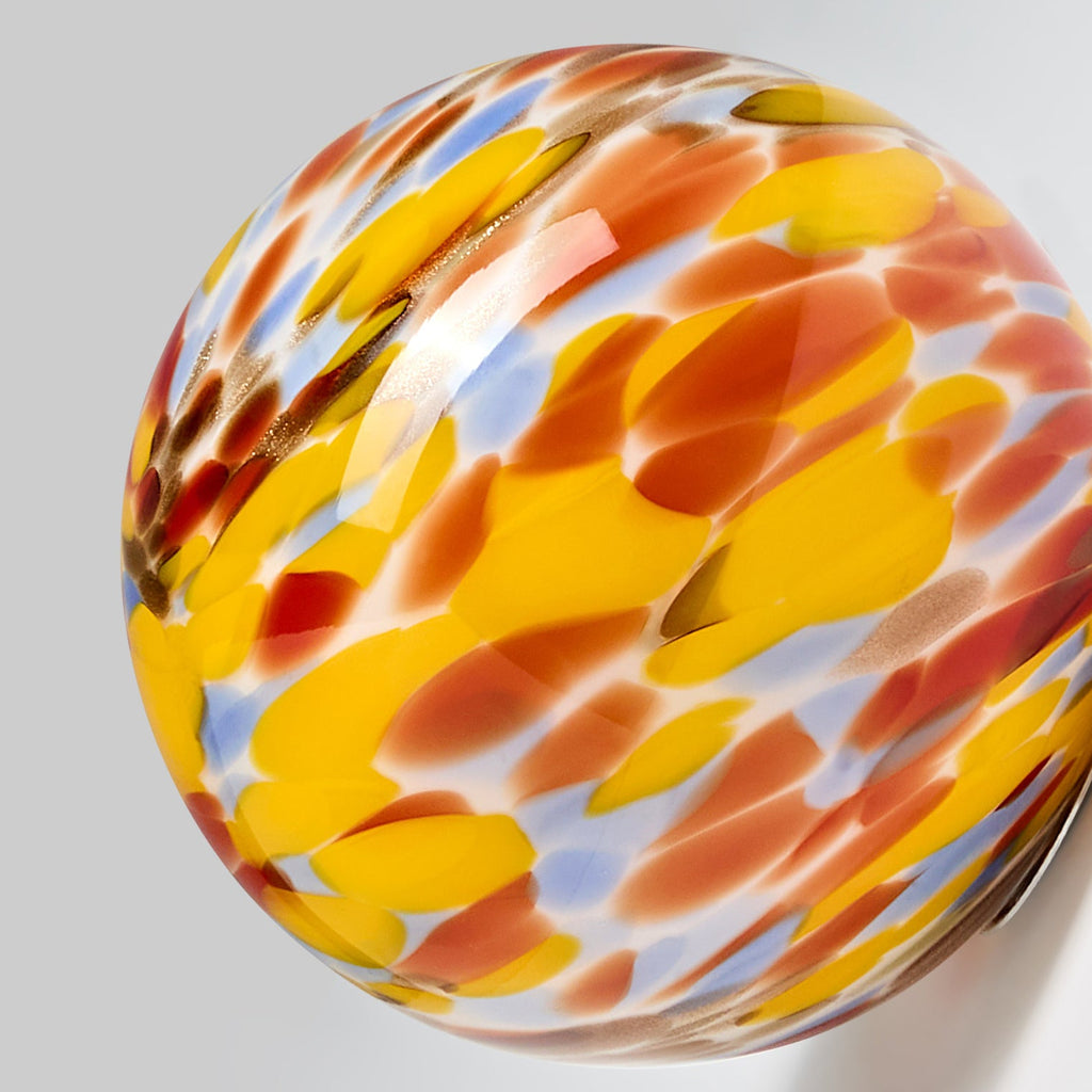 Milo Pastel Glass Orb Wall Sconce