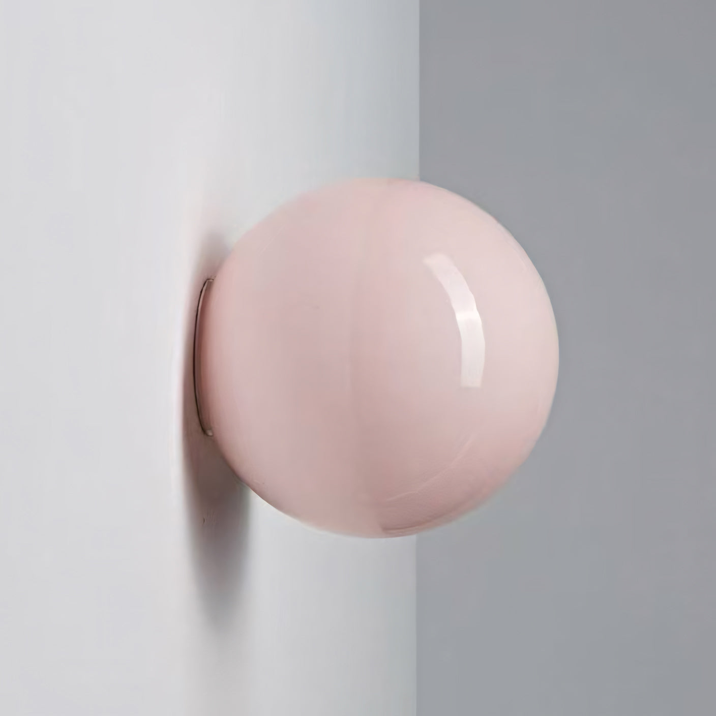 Milo Pastel Glass Orb Wall Sconce