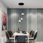 Milora: Pendant Light Made of Glass & Metal with Slim Silhouette – for Modern Interiors