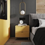 Milora: Pendant Light Made of Glass & Metal with Slim Silhouette – for Modern Interiors