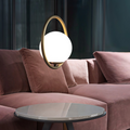 Milora: Pendant Light Made of Glass & Metal with Slim Silhouette – for Modern Interiors