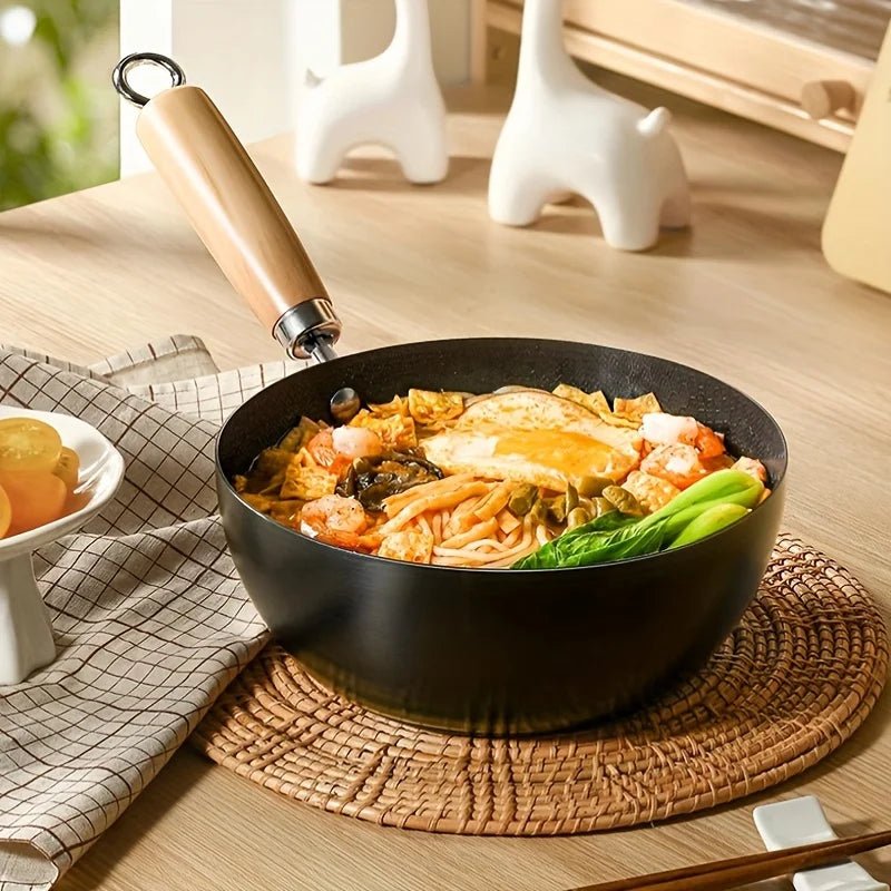 Mini Fry Pan Nonstick Cast Iron Single Serving Design