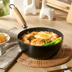 Mini Fry Pan Nonstick Cast Iron Single Serving Design