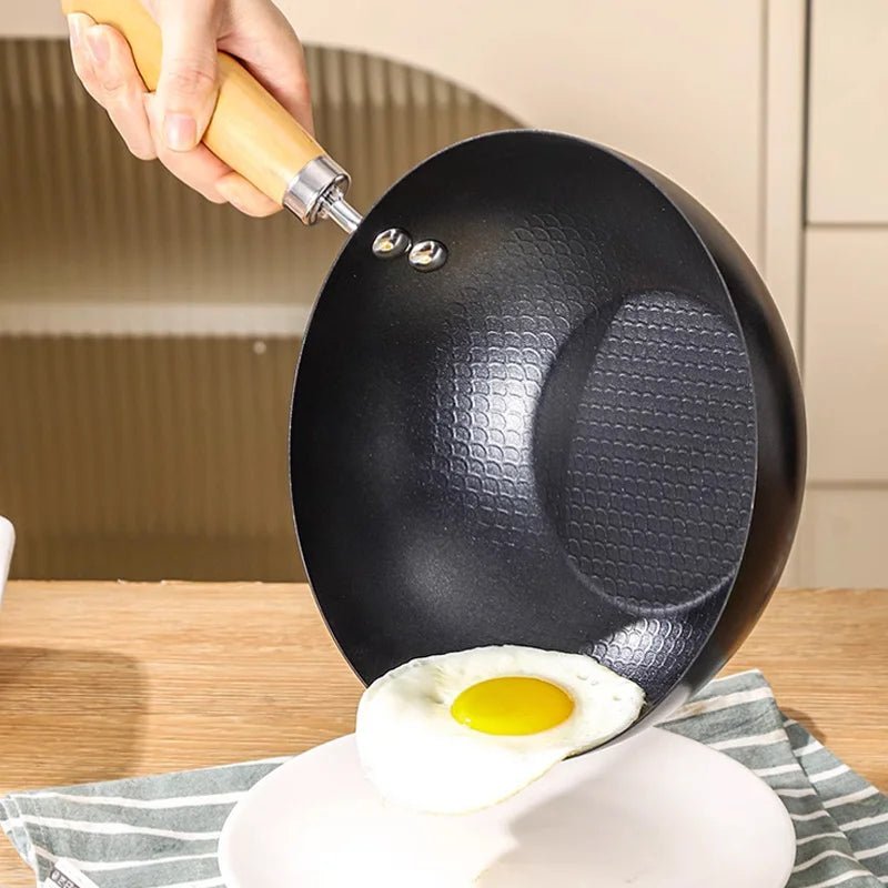 Mini Fry Pan Nonstick Cast Iron Single Serving Design