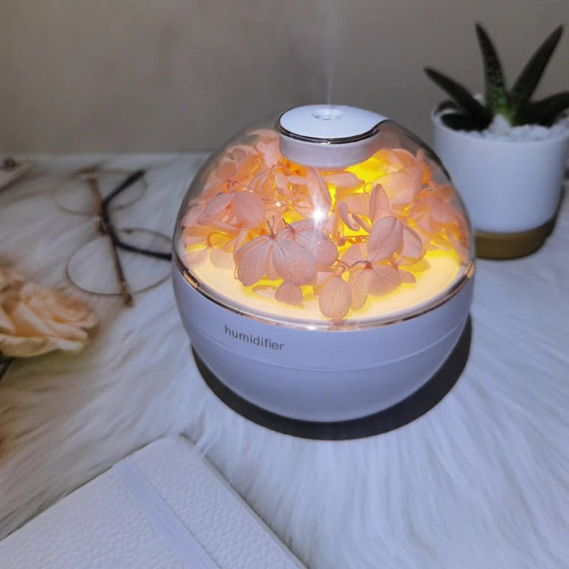 Mini Humidifier USB Powered Compact Whisper Quiet Bedroom Air Humidifier