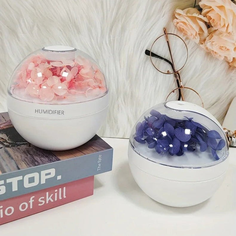 Mini Humidifier USB Powered Compact Whisper Quiet Bedroom Air Humidifier