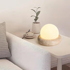 Fika - Travertine Table Lamp