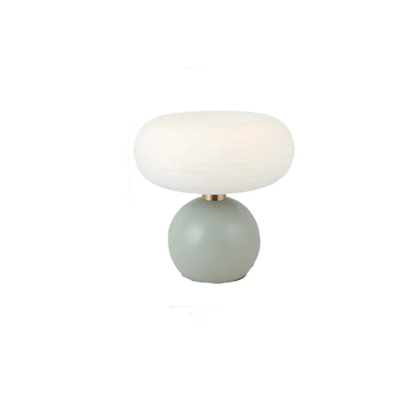 Table Lamp USB Powered Warm White Plastic Mushroom Design