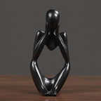 Mente Sculptuur | Abstracte Denker, Duurzaam Hars
