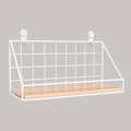 MinimalStahl: Modern Wall Shelf – Robust, Easy to Care for & Floating Without Drilling for Bedroom & Kitchen
