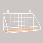 MinimalStahl: Modern Wall Shelf – Robust, Easy to Care for & Floating Without Drilling for Bedroom & Kitchen