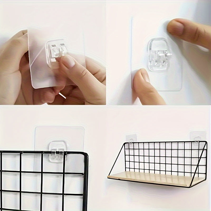 MinimalStahl: Modern Wall Shelf – Robust, Easy to Care for & Floating Without Drilling for Bedroom & Kitchen