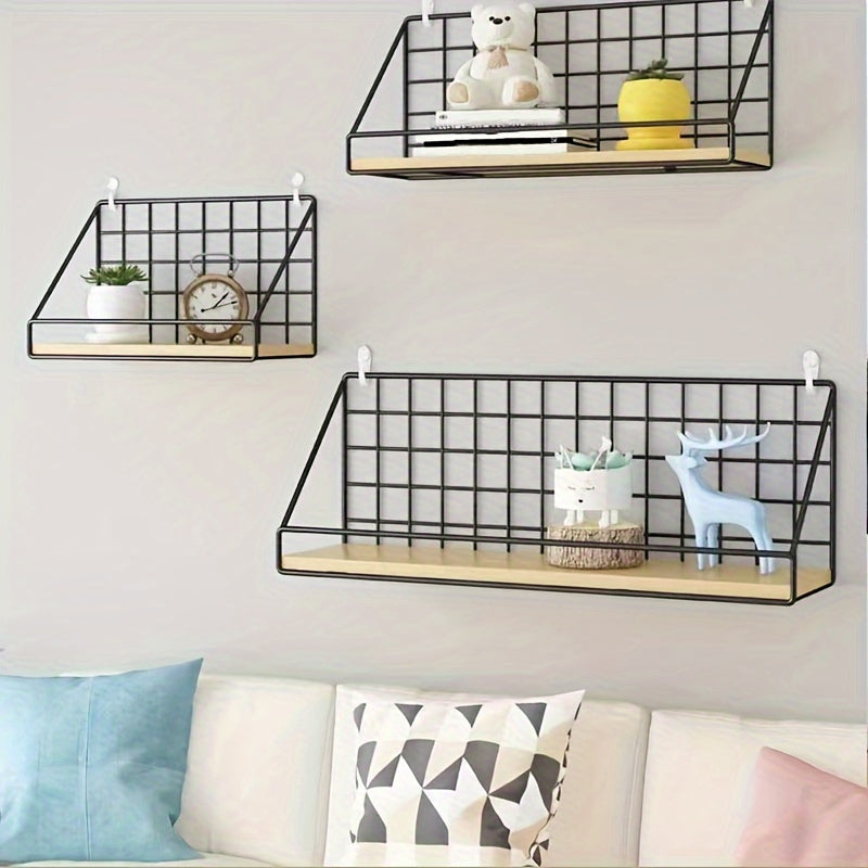 MinimalStahl: Modern Wall Shelf – Robust, Easy to Care for & Floating Without Drilling for Bedroom & Kitchen