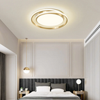 MinimalerGlanz: Round LED Ceiling Light Minimalist – Elegant & Decorative for Living & Dining Rooms
