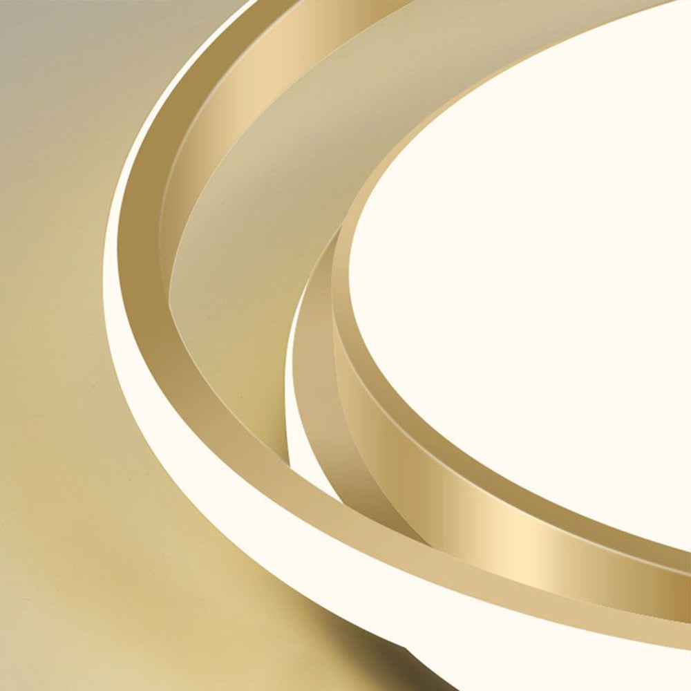 MinimalerGlanz: Round LED Ceiling Light Minimalist – Elegant & Decorative for Living & Dining Rooms