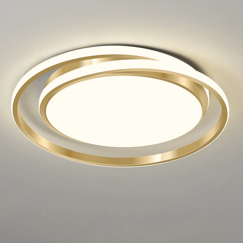 MinimalerGlanz: Round LED Ceiling Light Minimalist – Elegant & Decorative for Living & Dining Rooms