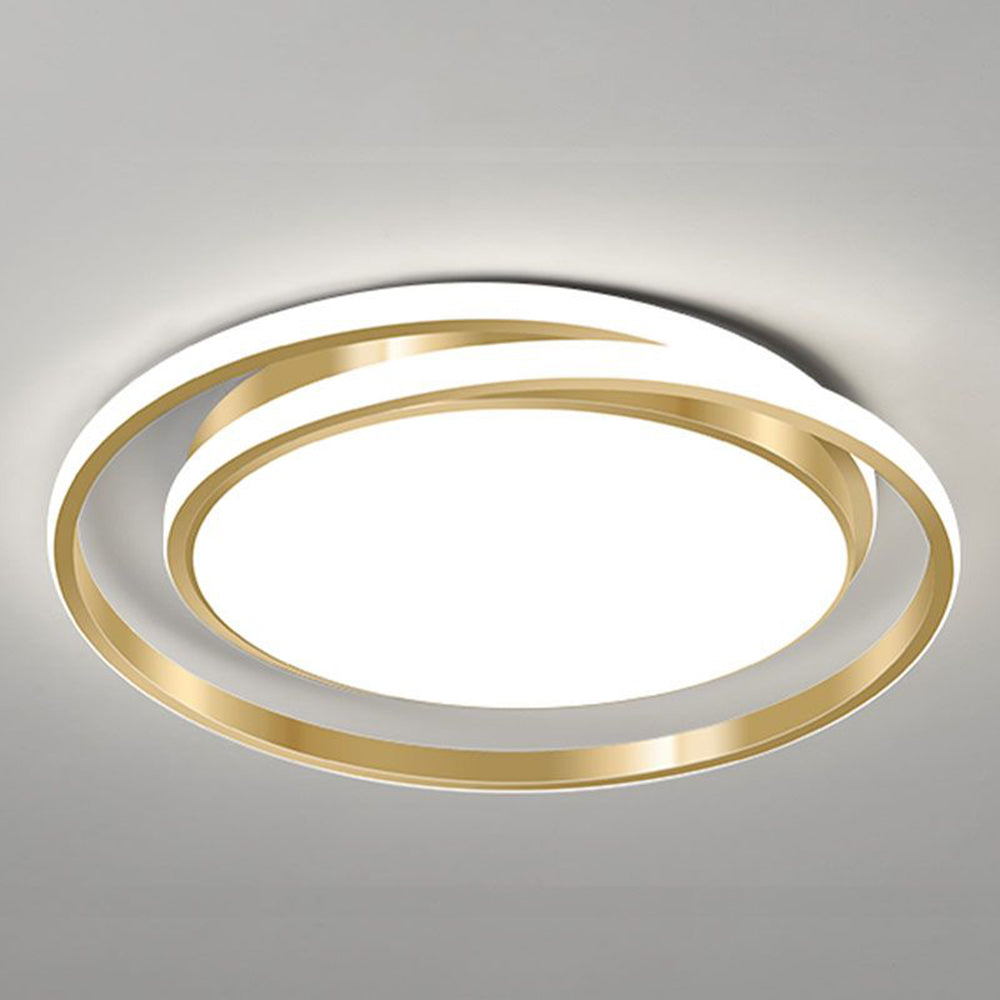 MinimalerGlanz: Round LED Ceiling Light Minimalist – Elegant & Decorative for Living & Dining Rooms