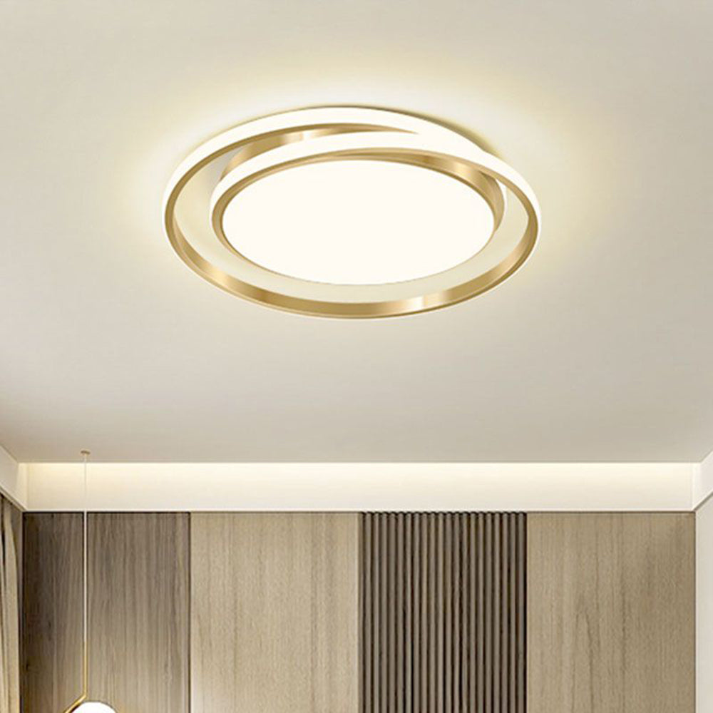 MinimalerGlanz: Round LED Ceiling Light Minimalist – Elegant & Decorative for Living & Dining Rooms