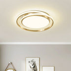 MinimalerGlanz: Round LED Ceiling Light Minimalist – Elegant & Decorative for Living & Dining Rooms