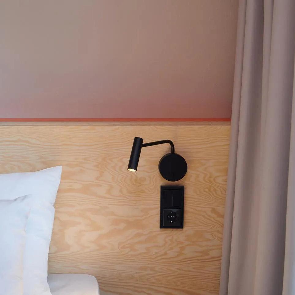 Minimalist LED Wall Sconce with Adjustable Arm – Modern Indoor Wall Light Fixture in Multiple Finishes