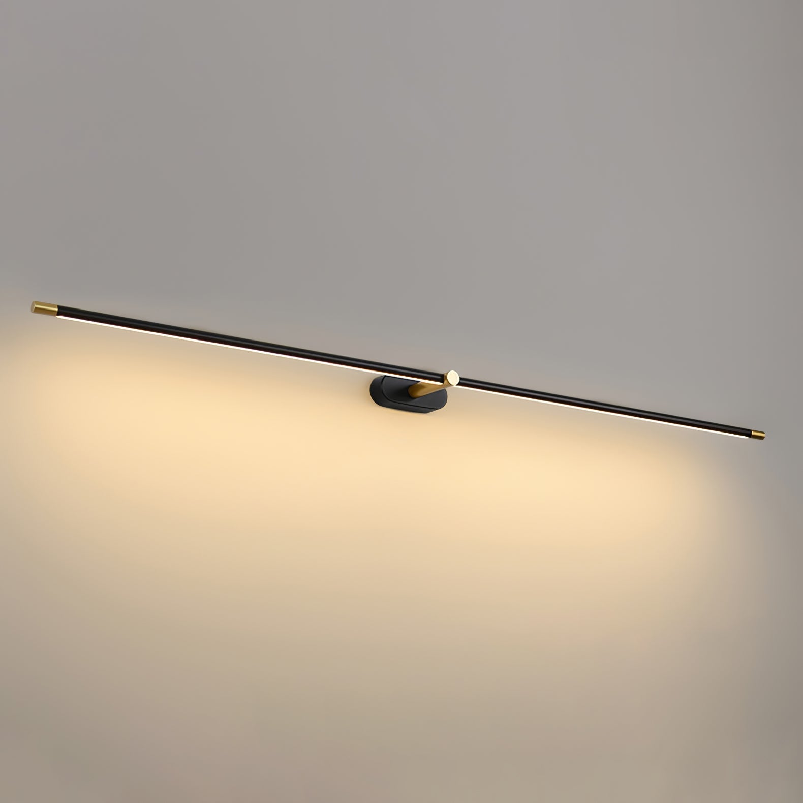 Lino LED Wandlamp | Ultra Slank Aluminium, Warm Wit Licht