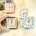 Minimalist Silent Alarm Clock with Easy-Read Display and Gentle Alarm Tone for Peaceful Sleep – Battery-Operated Design