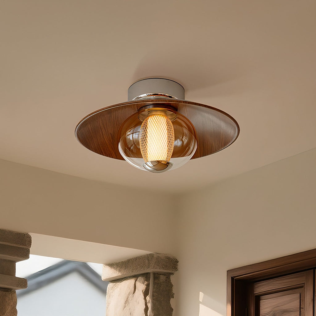 Miou Vintage Glass Ceiling Light