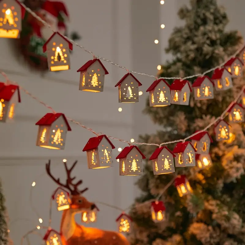 Mirava LED Christmas Lights 2M – Red Festive Lighting for Home