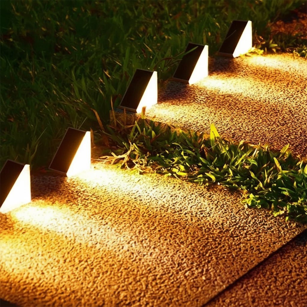 Zerion - Modern Slanted Solar LED Stair Light