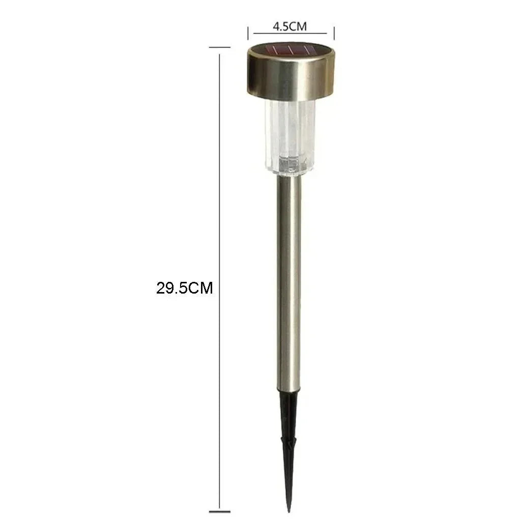 Modern Cylinder Solar LED Floor Light 1-Light