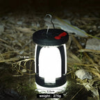 Solvyr - Modern Cylindrical Solar LED Camping Lantern