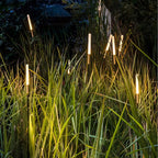 Modern Cylindrical Solar LED Garden Stake Light 1-Light