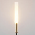 Modern Cylindrical Solar LED Garden Stake Light 1-Light