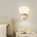 Modern Glass Globe LED Wall Light 2-Light