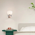 Modern Glass Globe LED Wall Light 2-Light