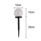Solvieran – Modern Globe Solar LED Garden Lamp Stake