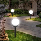 Solvieran – Modern Globe Solar LED Garden Lamp Stake
