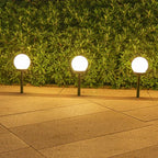 Solvieran – Modern Globe Solar LED Garden Lamp Stake