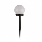 Modern Globe Solar LED Garden Stake Light 1-Light