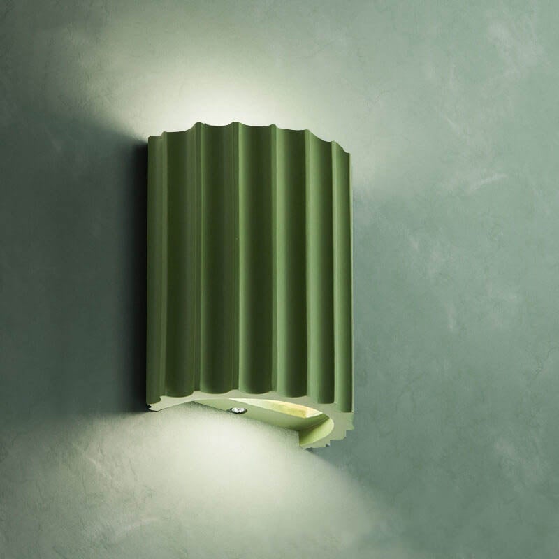 Modern Half Cylinder Wall Sconce Lamp 1-Light