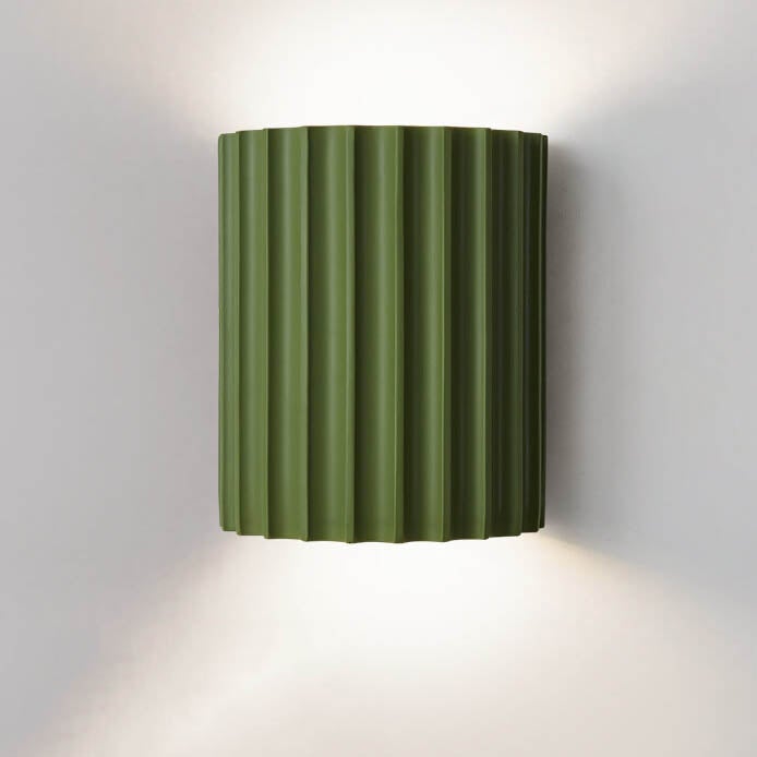 Modern Half Cylinder Wall Sconce Lamp 1-Light