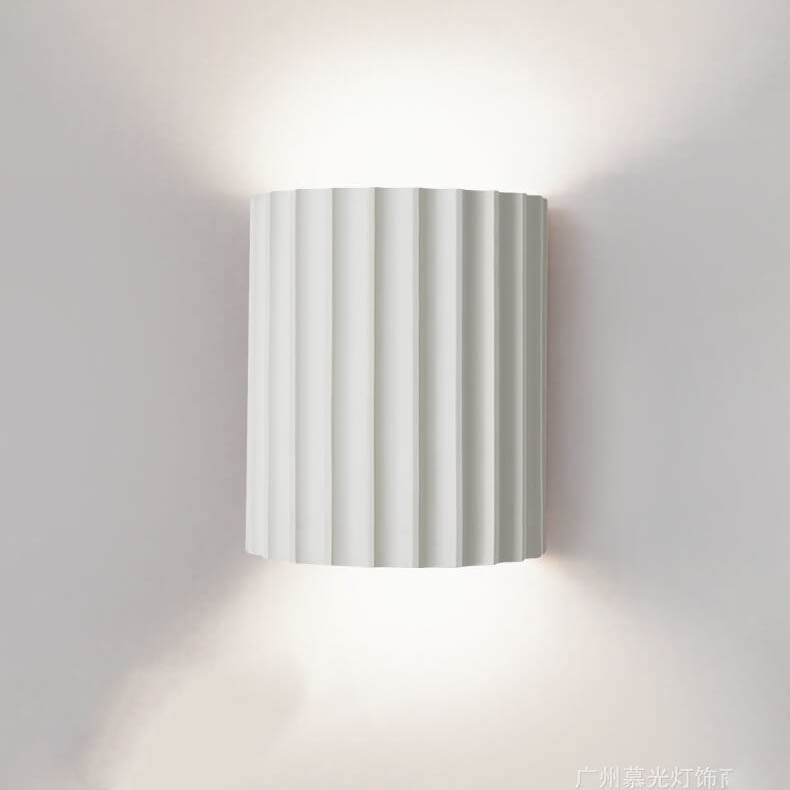 Modern Half Cylinder Wall Sconce Lamp 1-Light