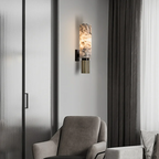 Modern Marble Cylinder LED Wall Light 1-Light