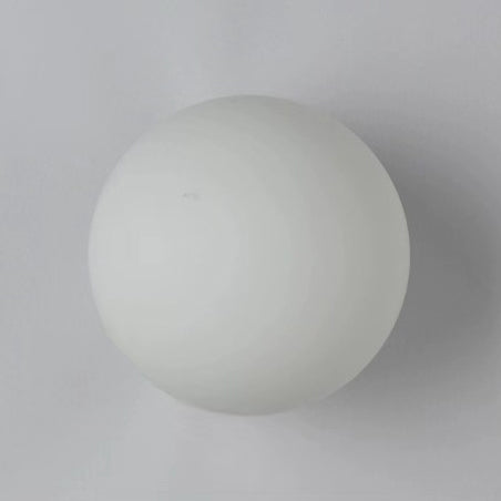 Modern Minimalist Glass Globe Wall Sconce Lamp 1-Light